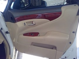 2007 LEXUS LS460, WHITE, L MODEL, 4.6L, AT, 2WD,  Z26377